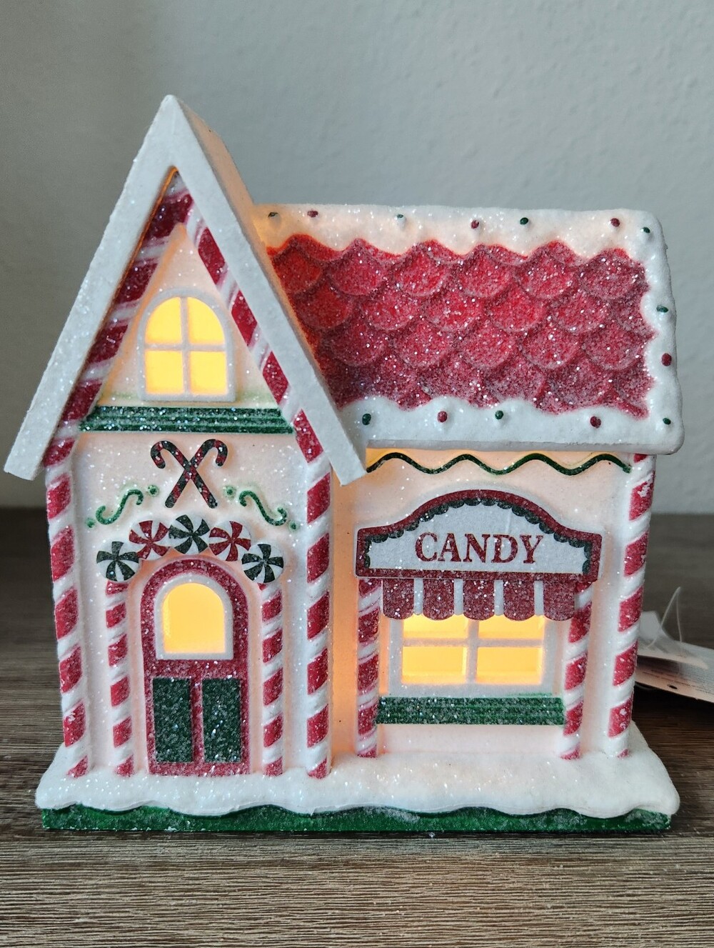 2024 TARGET BULLSEYE Light Up Candy Shop Village. NWT